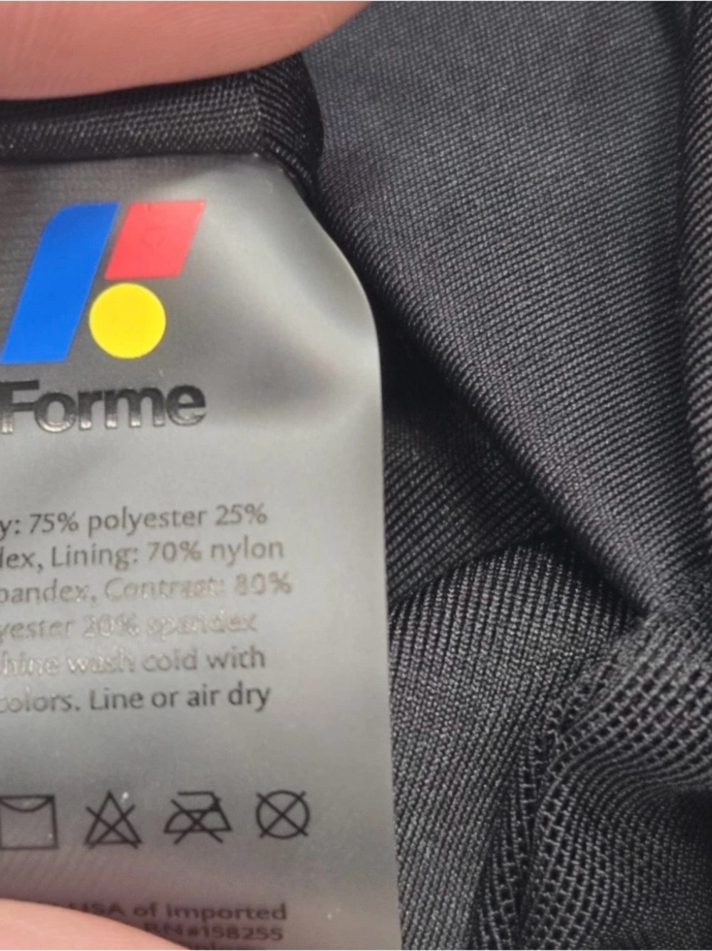 Forme Revive Posture Support Wireless Pullover Sports Bra Womens L Black - Picture 4 of 7